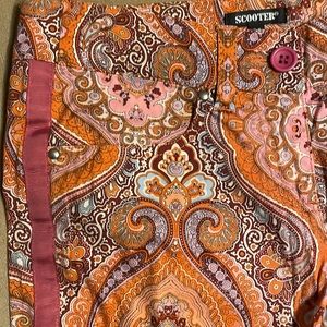 Fabulouse tuxedo style paisley light pants from Germany